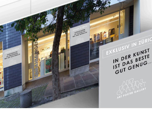 Corporate Design und Werbung Art Poster Gallery Zurich